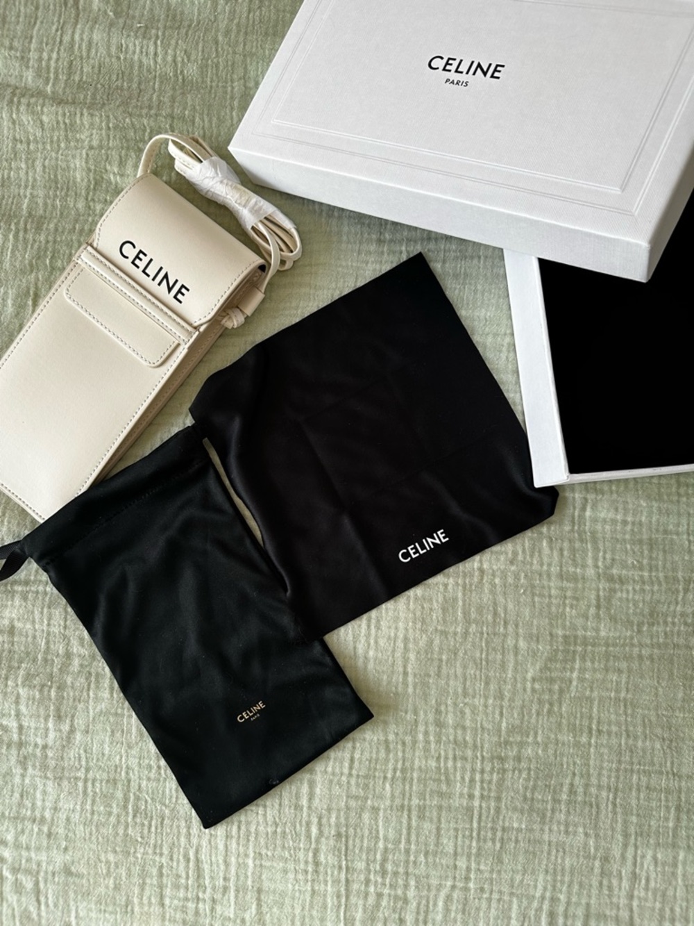 Celine sunglasses case/ phone case gift set